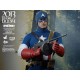 Captain America Movie Masterpiece Action Figure 1/6 Star Spangled Man 2013 Toy Fairs Exclusive 30 cm